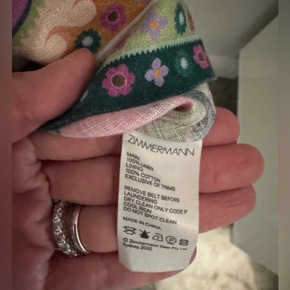 Zimmermann Floral Pink Dress - Picture 6 of 6